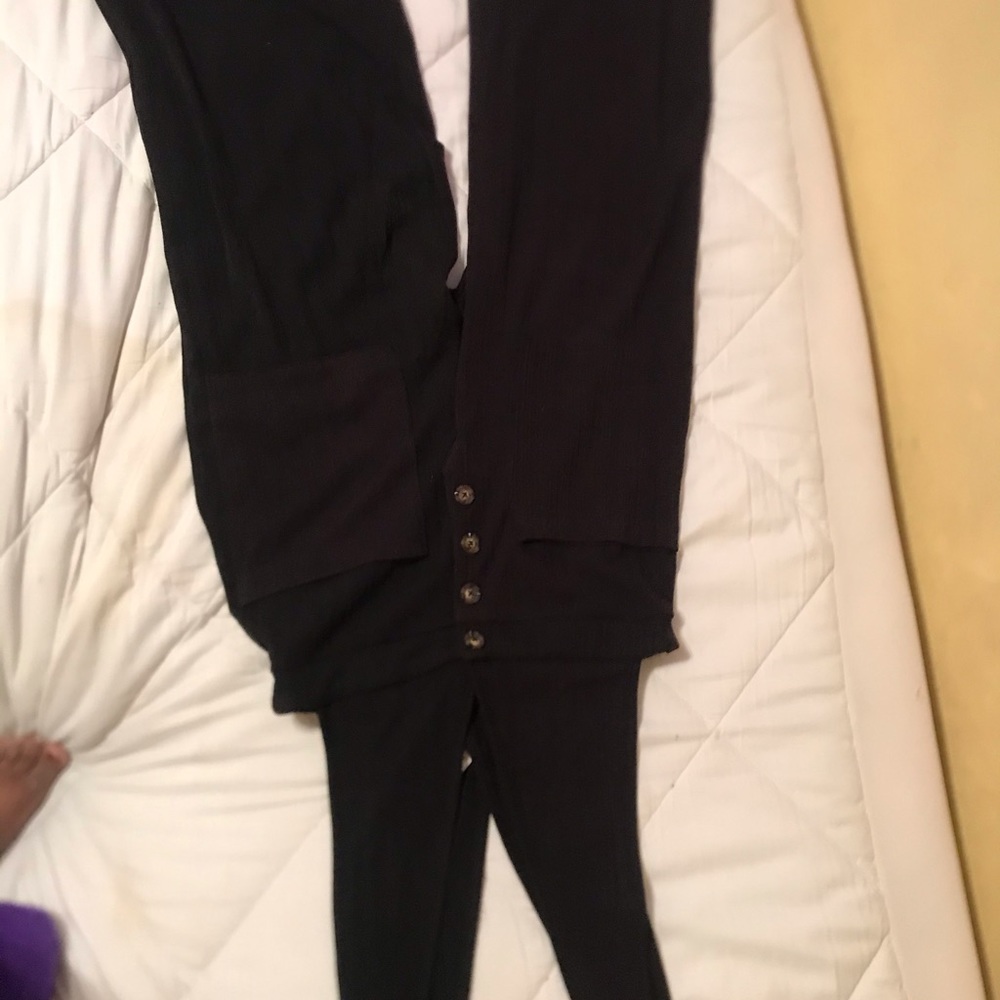 Wide leg pant jumper